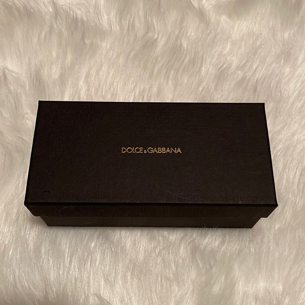 Dolce & Gabbana box with eyeglass silk case